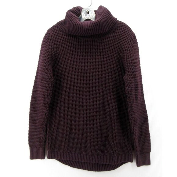 L.L. Bean Sweaters - LL Bean Sweater XL Merino Wool Cotton Turtleneck Pullover Chunky